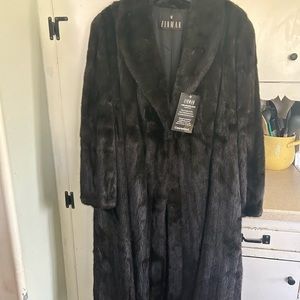Zinman full length mink coat